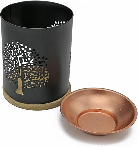 SOUL STICKS Quemador de aceite de metal, lámpara de fragancia y aroma, quemador de aceite esencial, lámpara de aromaterapia, difusor de aceite