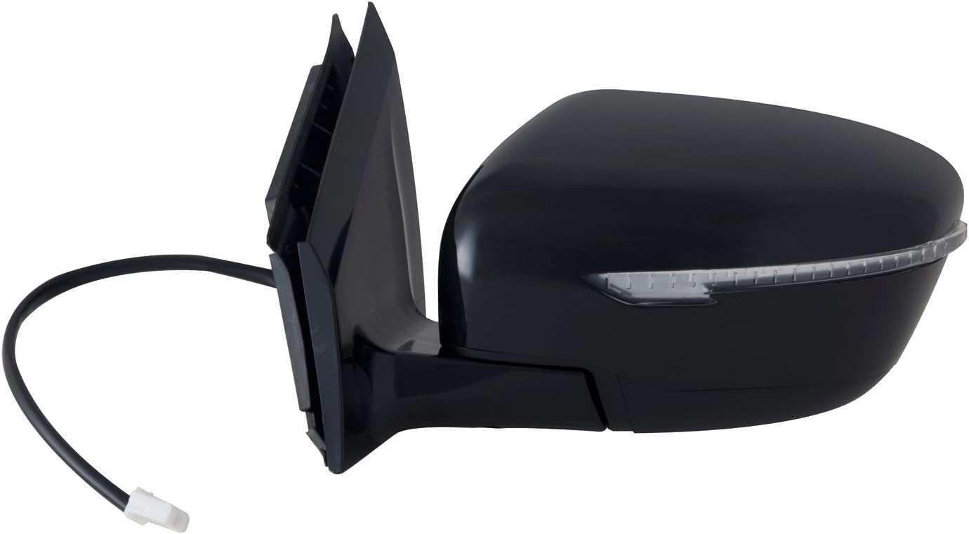 Up To 50% OFF Fit System Driver Side Mirror for Nissan Murano, Black, PTM Cover, w/Turn Signal, Foldaway, w/o CCD Camera, Power