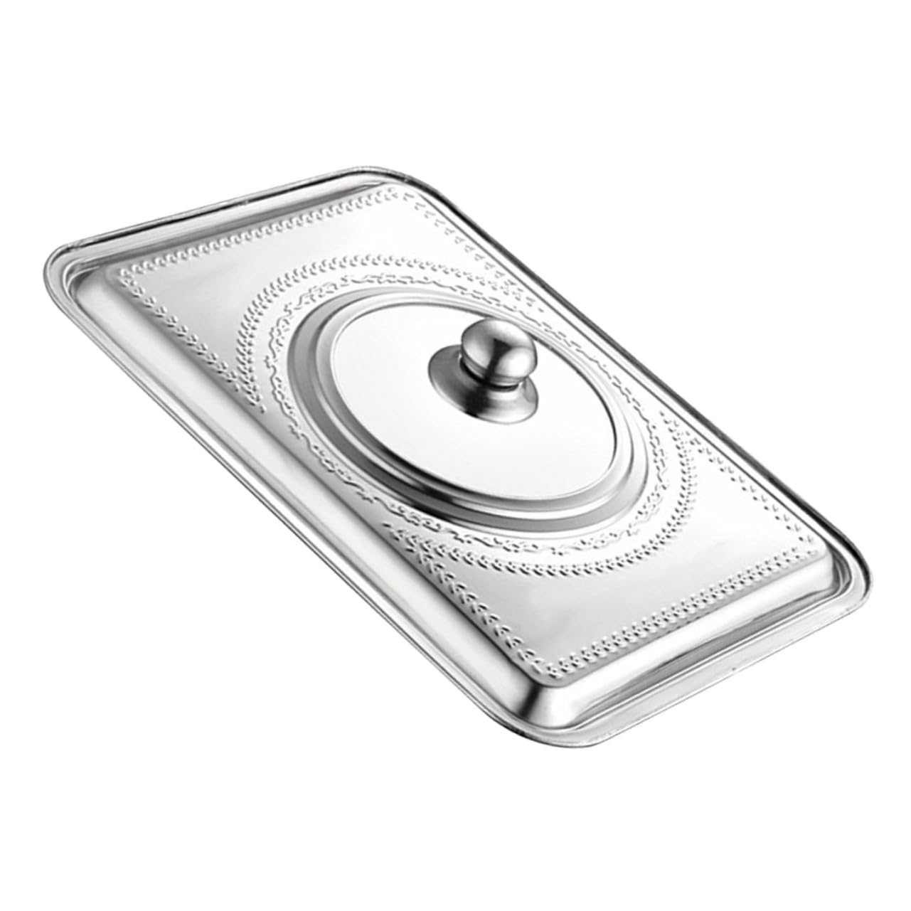 Topfdeckel Edelstahl Anti Öl Spritzschutz Kochgeschirr Abdeckung Sichtbar 45x35cm Küchenbedarf Für Zuhause Restaurant