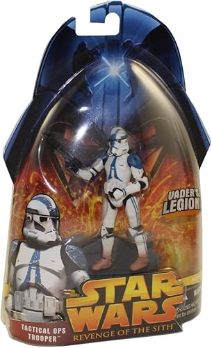 Star Wars Figura de acción E3 La venganza de los Sith #65 Tactical Ops Trooper (401st)