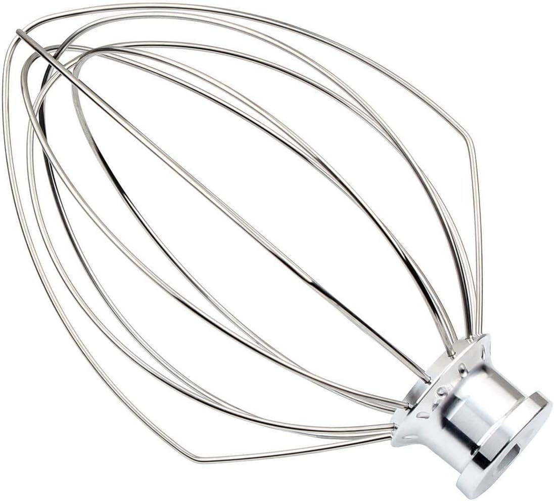 Gooyoou K5AWW Wire Whip for Tilt-Head Stand Mixer for KitchenAid K4, K5, KP50, KSM5, KSM50, KSM500PS, KSM450,WPW10731415