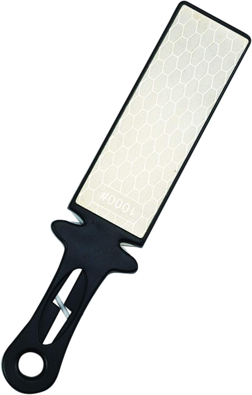 Pearl Metal CC-1515 Knife Sharpener, Diamond Grip Sharpener, With Brim, Fine Care