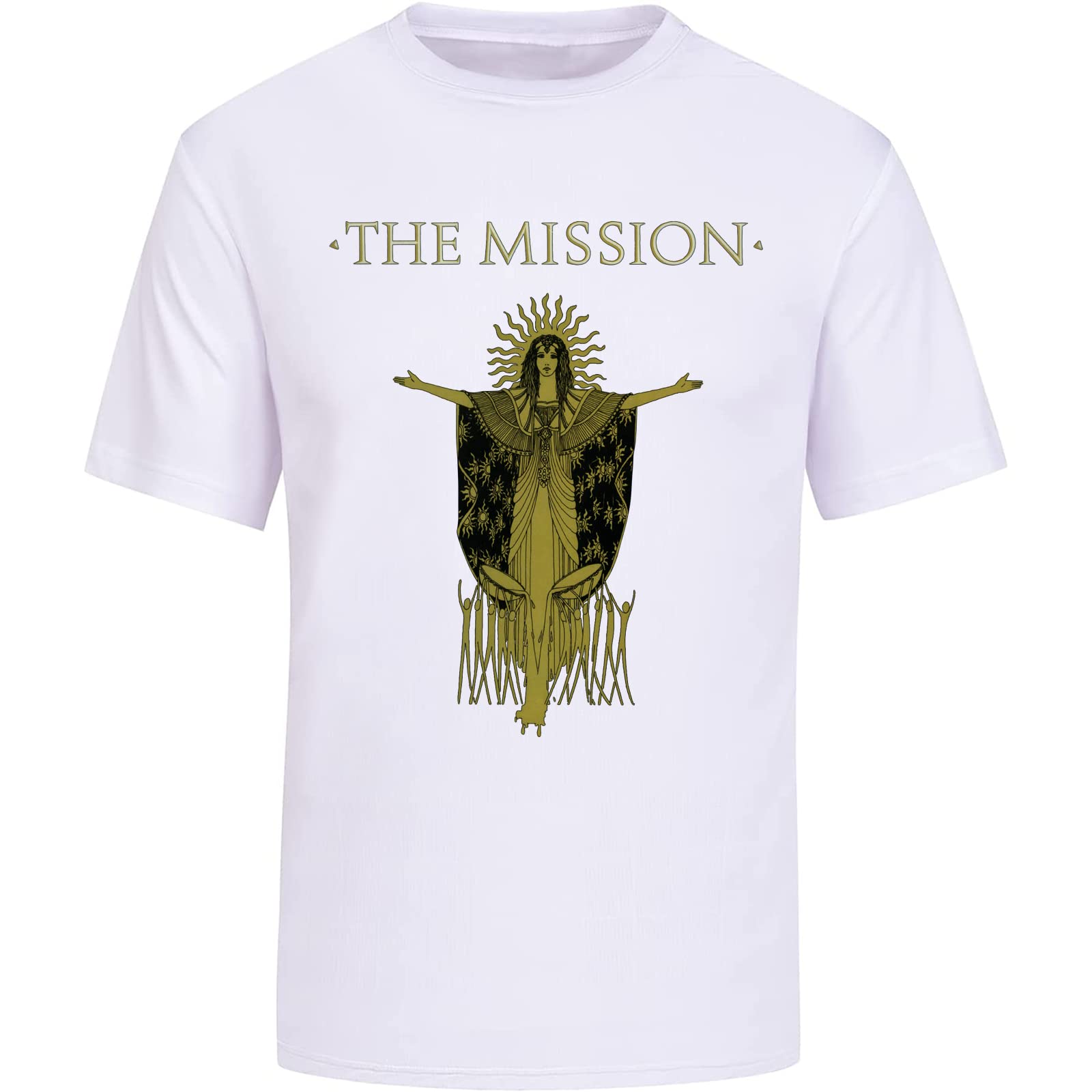 The Mission Gods Own Medicine Men T-Shirt The Brightest Light Tees White L