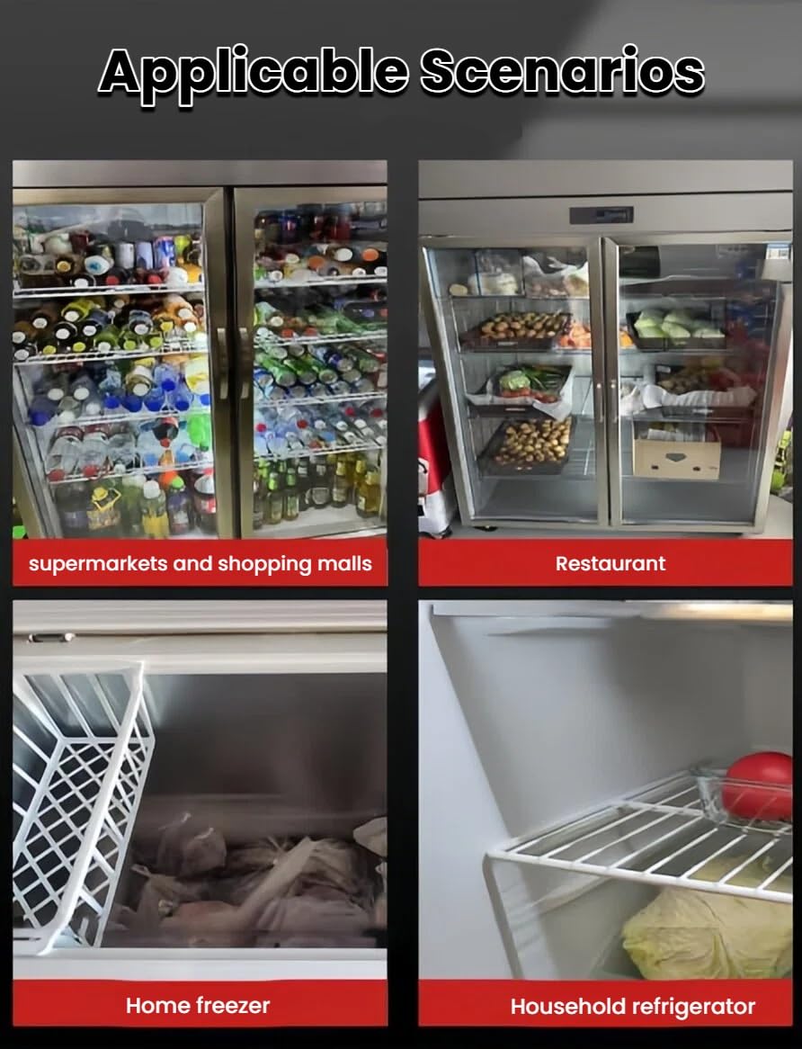 Kühlschrank-Gitterregal aus Karbonstahl