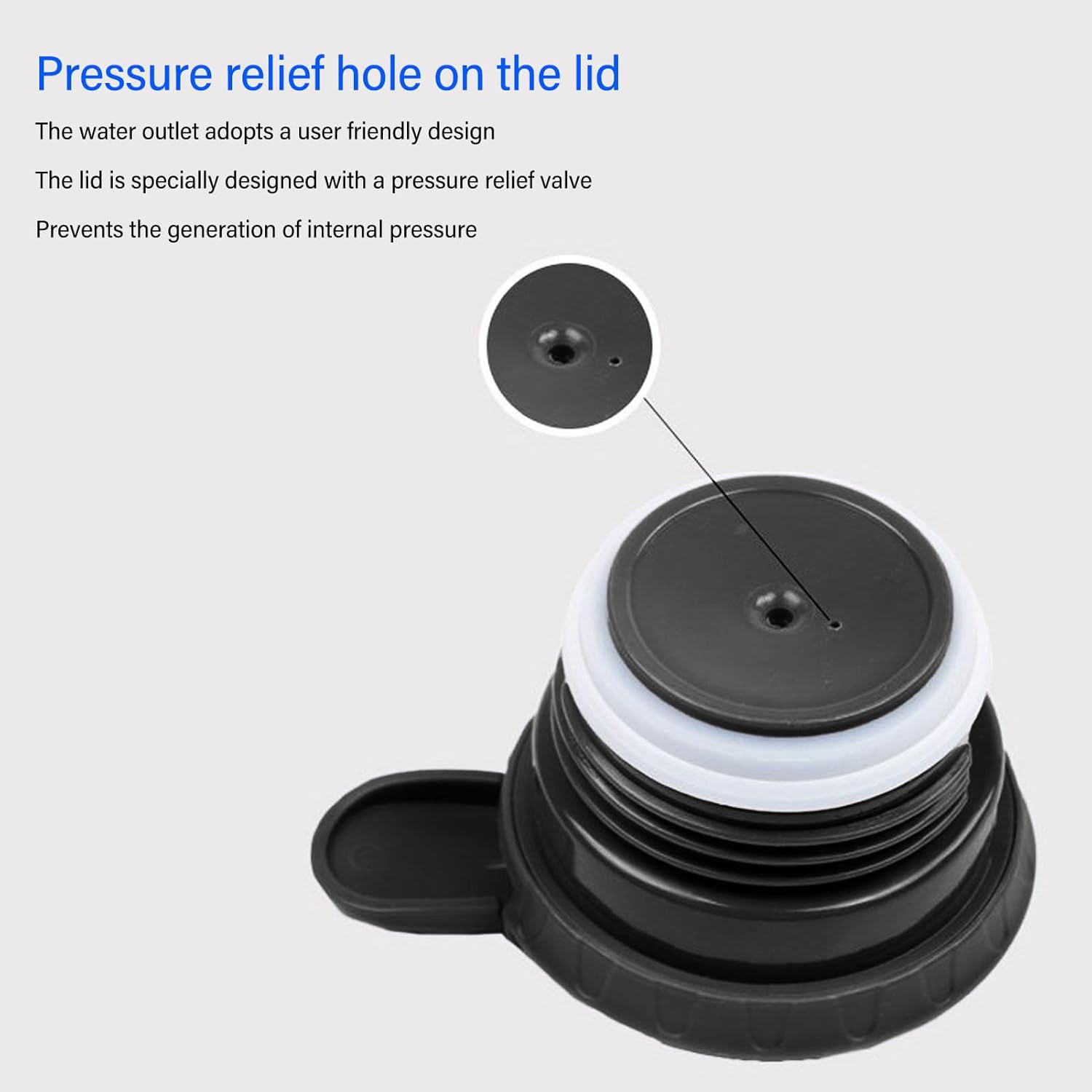 Tyenaza 12V 96W Electric Car Kettle Portable Stainless Steel 1300ML Large Capacity Electric Car Water Boiler, for Outdoor Travel