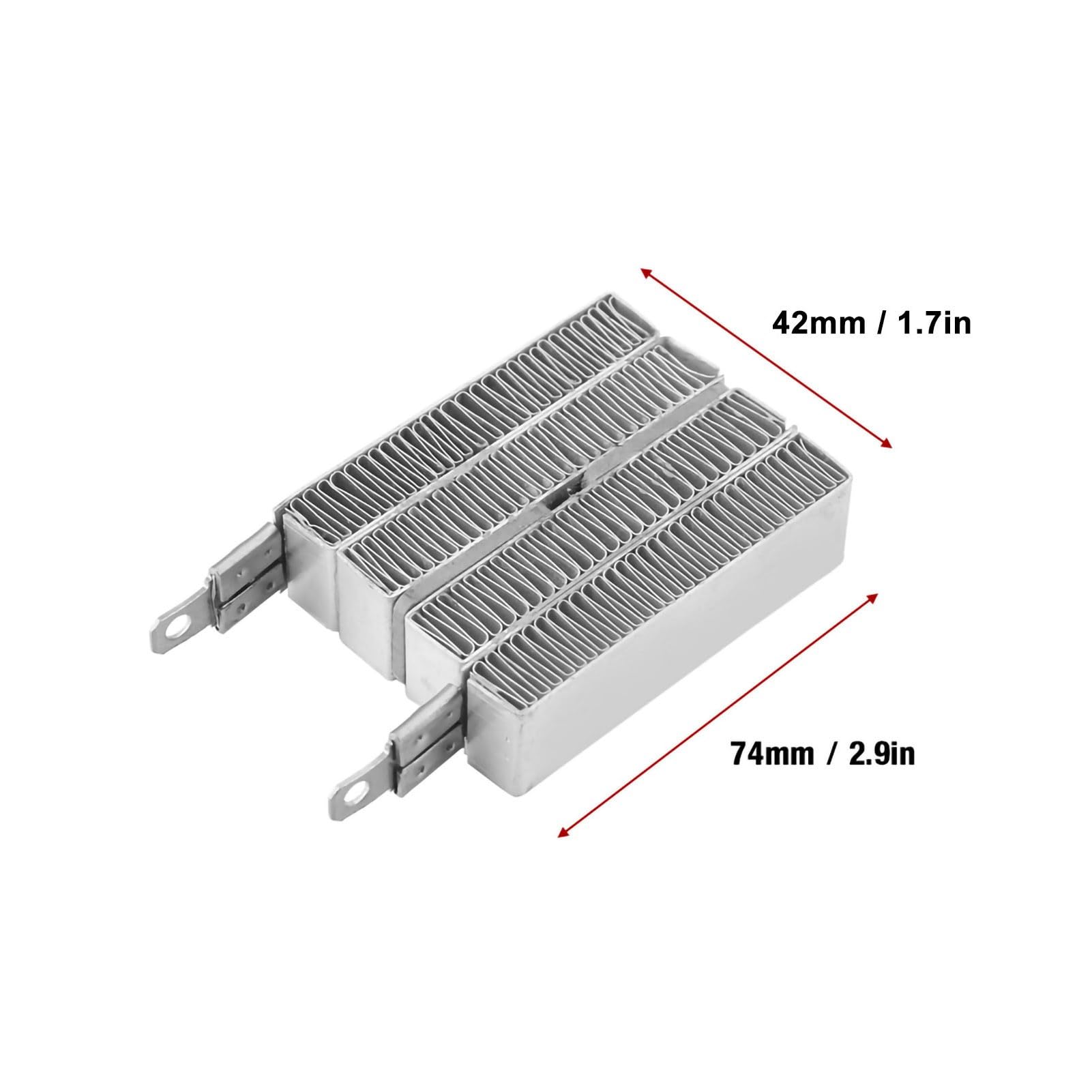 Obudowa Aluminiowa Ogrzewanie o Stałym Tętnieniu, Ogrzewanie Termostatyczne Ogrzewanie Grzejnik 12 V Temperatura 12 V Tętnienie Płytowe Termistory Grzejnik