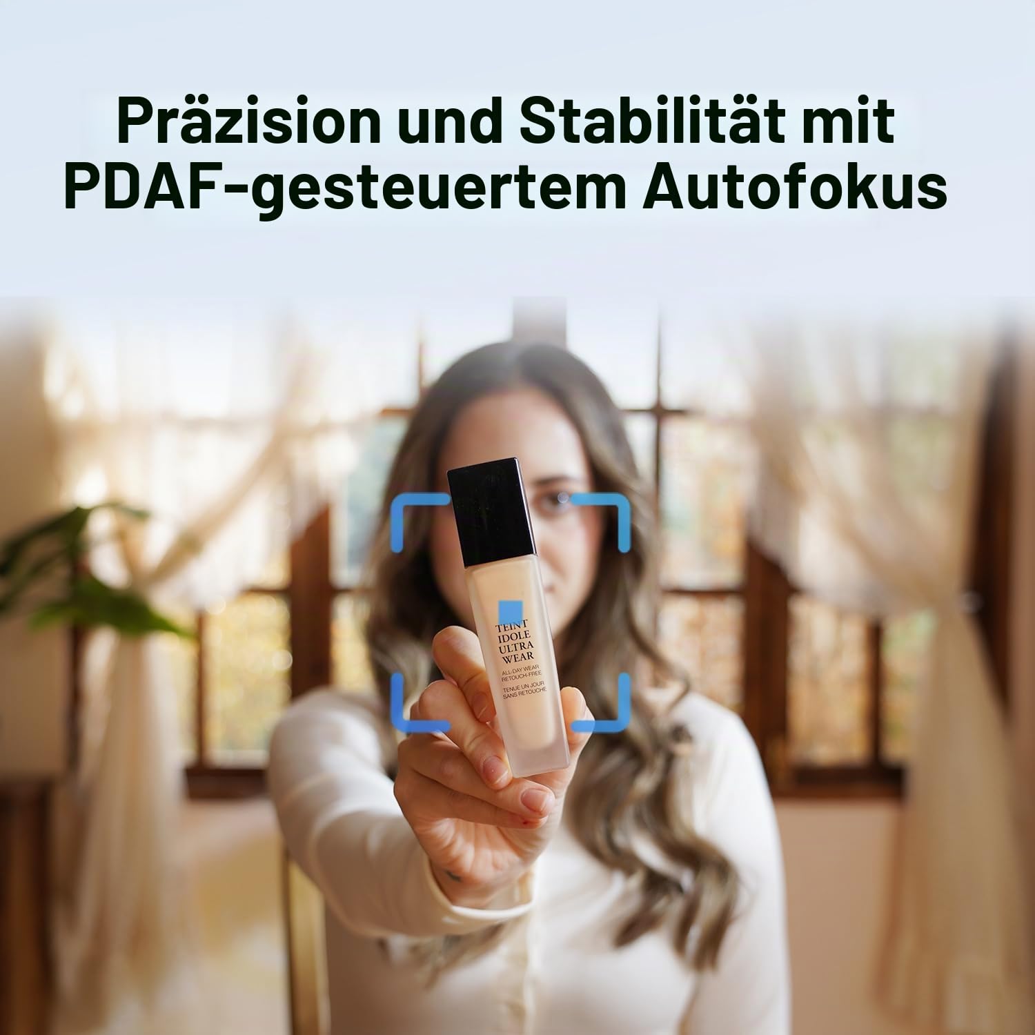 JOYUSING FlexCam10 4K Augenkontakt Webcam für PC, 4 Modi in 1 Webcam mit Mikrofon, PDAF Autofokus, 2 Mikrofon mit Geräuschunterdrückung, 79° FOV, für Konferenz, Streaming, Facetime Zoom/Teams/Google