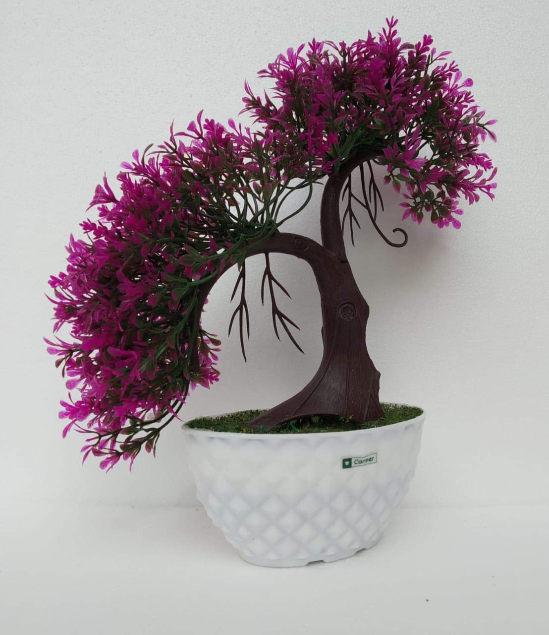 Carmer Artificial Bonsai Maple Tree (Purple)