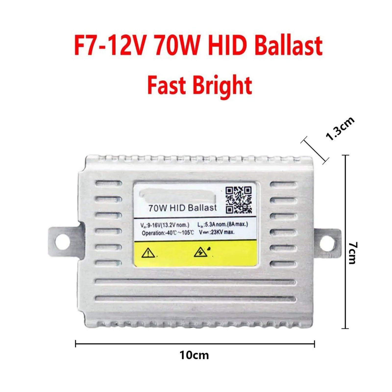 Xenon Ballast Hid Xenón 70W Bombilla HID 12V Kit De Faros Delanteros DLT F7 Lastre Brillante Y Rápido 4300K ​​6000K H7 H1 H11 HB3 HB4 D2H(1 Kit,8000K_H7)