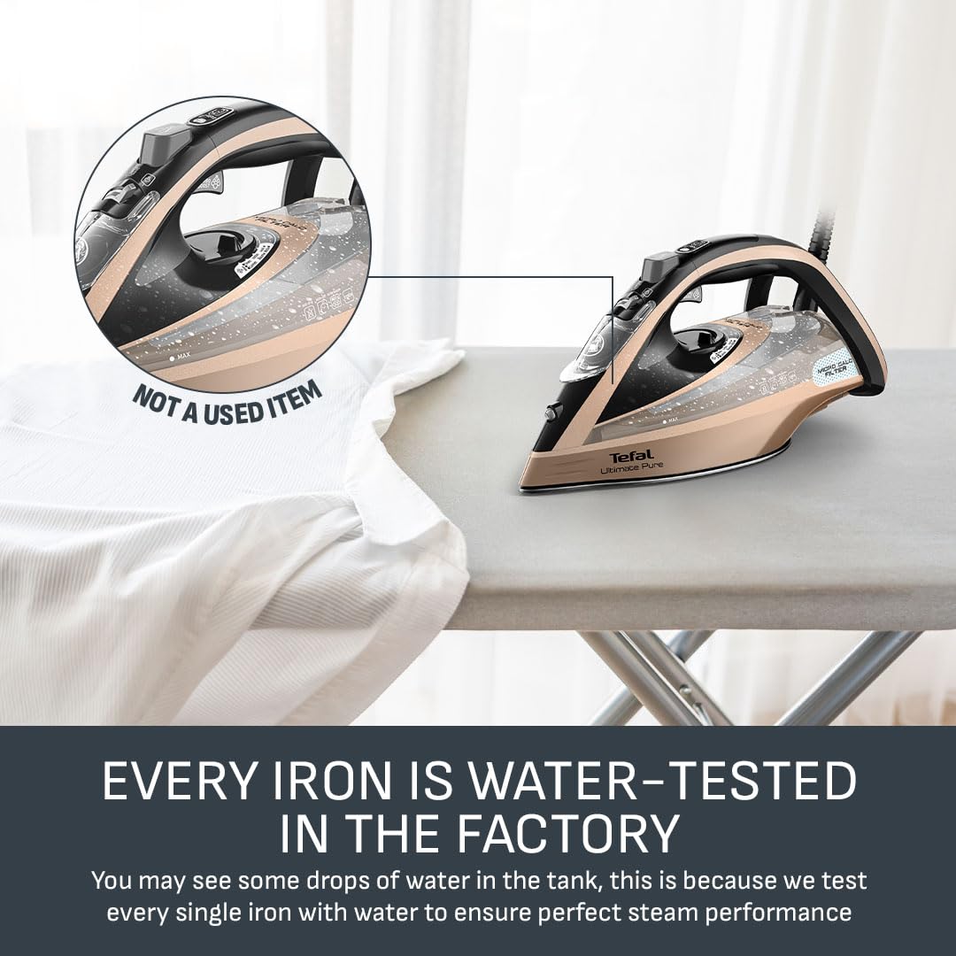 Tefal Ultimate Pure Steam Iron - Wrinkle-Free! -10