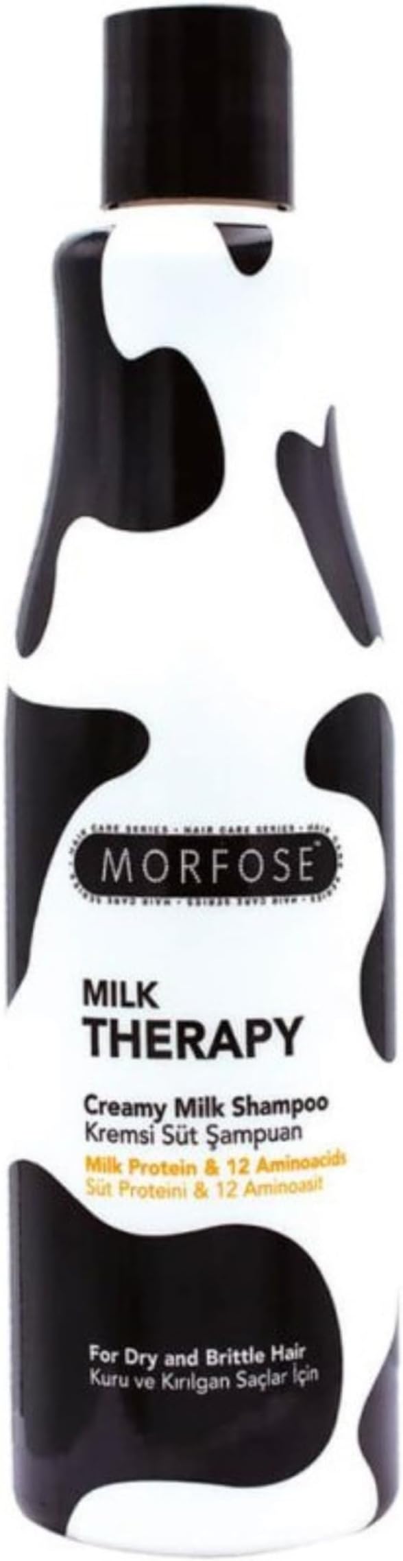 Professional Milk Therapy Creamy Hair Shampoo for Dry, Damaged, or Brittle Strands, Repairs and Protects, fuller, healthier, softer look, Eliminates Dryness, Damage, and Split Ends,16.91 Fl oz