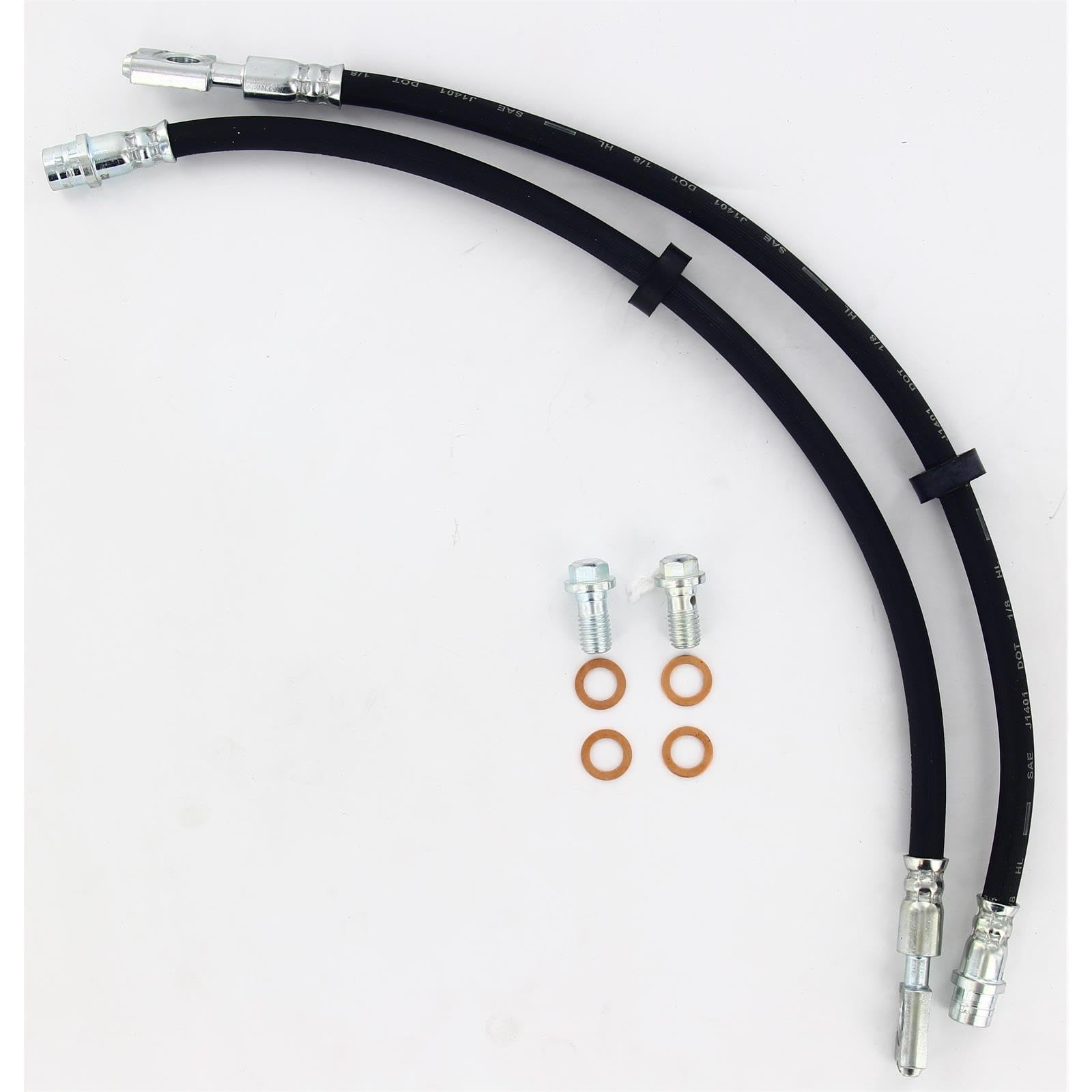 BandelOne enthält 2x Bremsschlauch/Bremsschläuche vorne für Golf 4 A3 Leon Octavia