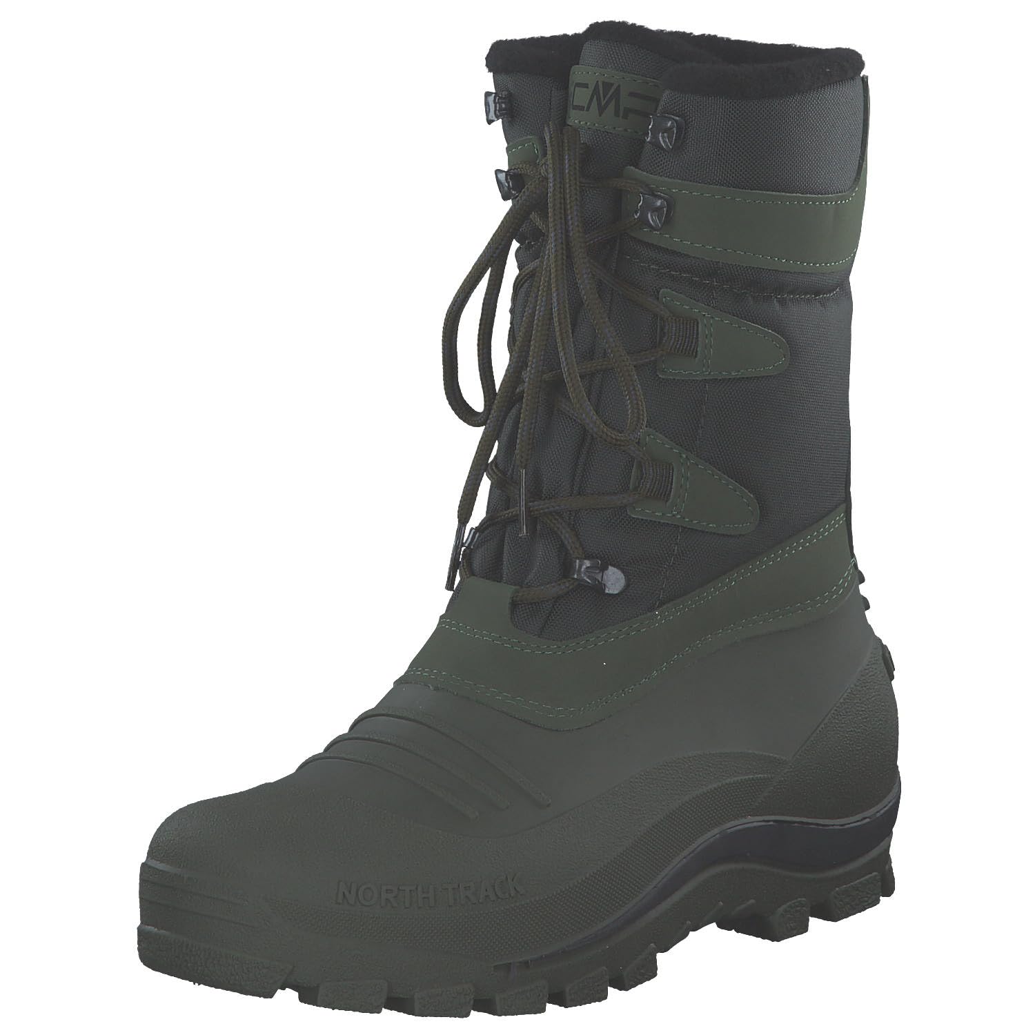 CMP Bottes de neige Nietos pour homme, Militare, 42 EU, Militaire, 42 1/3 EU
