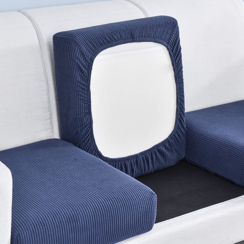 AYouge Sofa Seat Cushion Cover-Elastic Seat Cushion Cover - Elastic House Cover Non-slip Fabric Checkered Sofa Cover