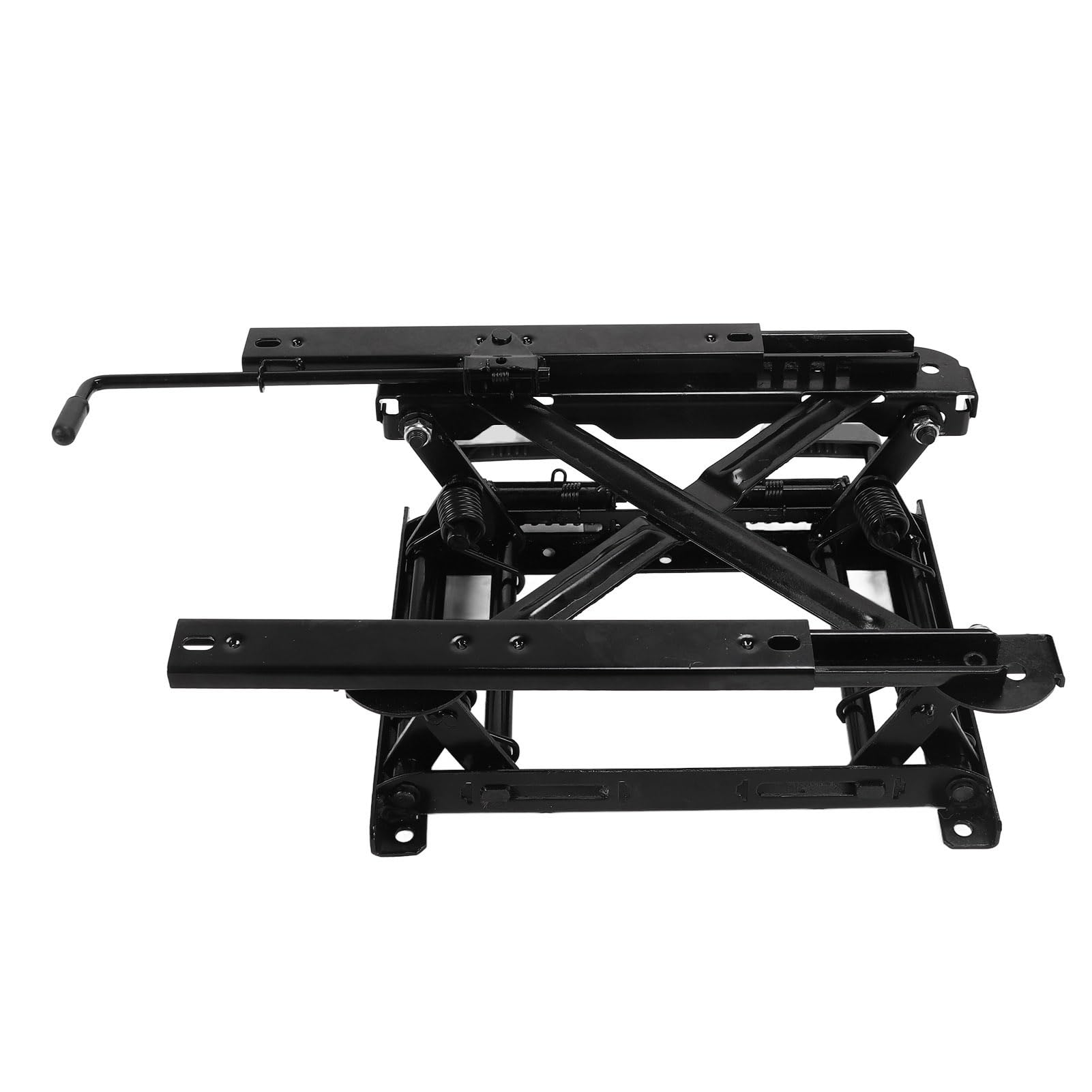 Tbest Ajusteur de Hauteur de Sièges de Voiture, Base de Levage Universelle Robuste pour Siège de Camion avec Réglage Maximum de 155 Mm, Construction en Alliage d'acier pour Véhicules