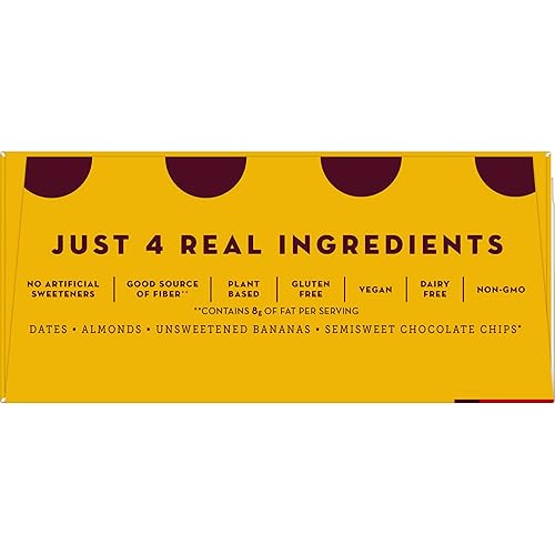 Miniatura 3 de Larabar - Barras veganas de frutas y frutos secos con chispas de plátano, sin gluten, 12 unidades