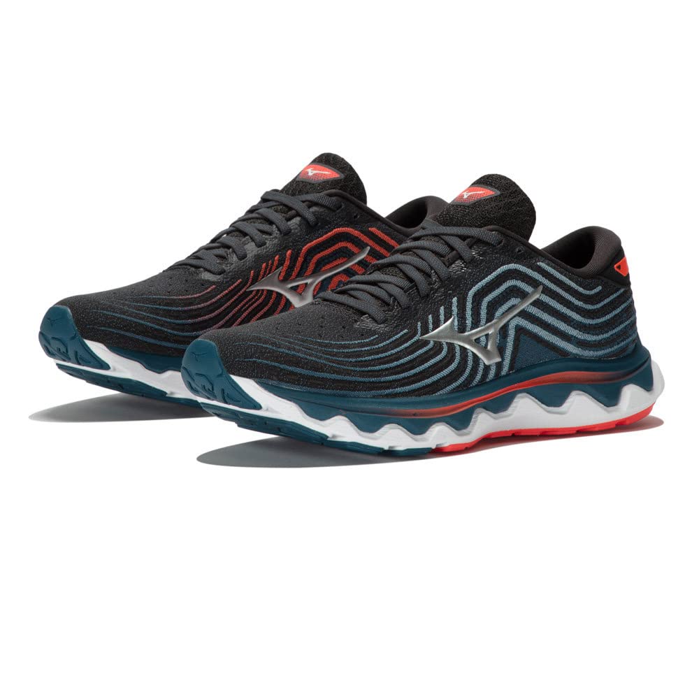 Mizuno, Chaussures de Course pour Homme, Noir, 42 EU