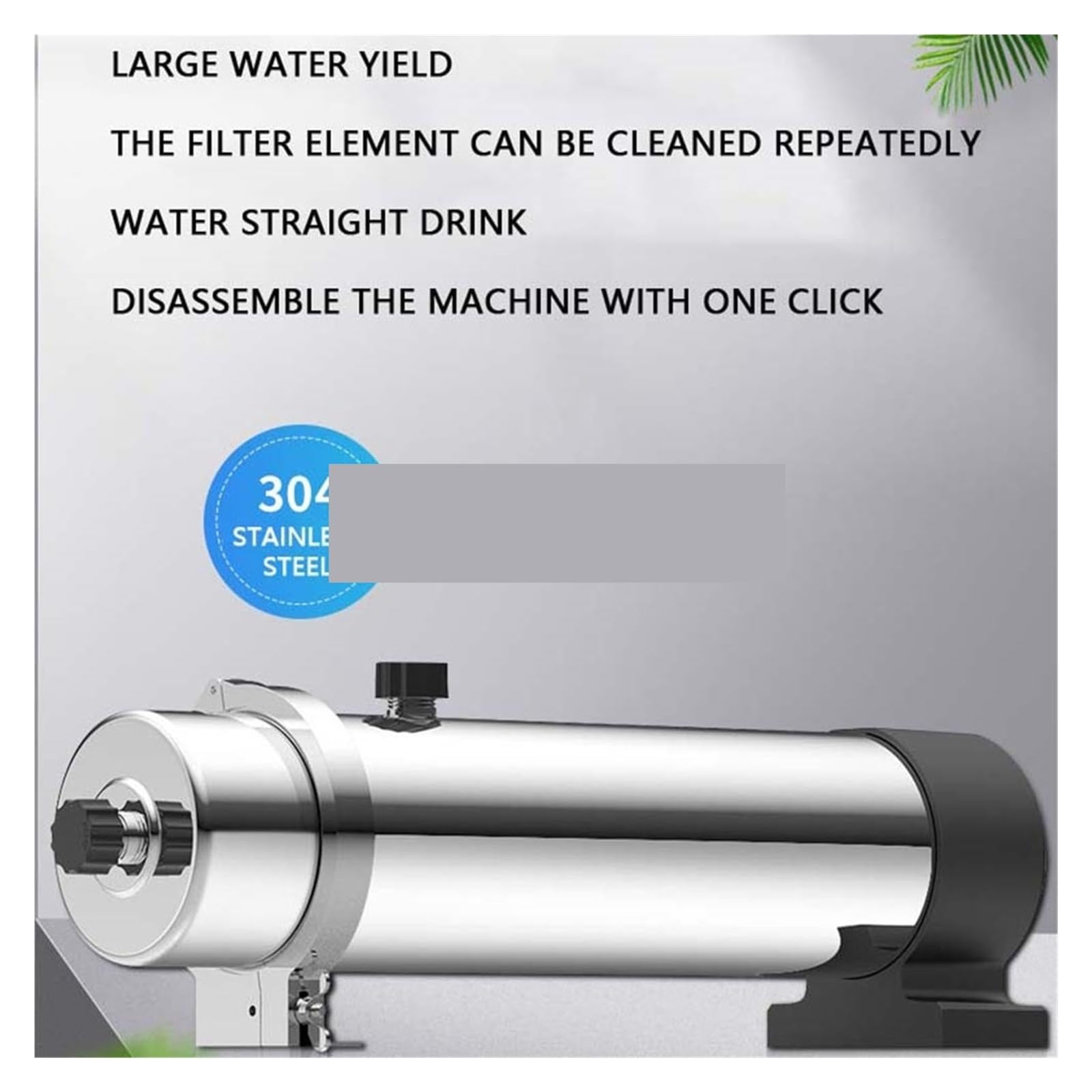 Filtro bajo fregadero, De filtración de agua for el hogar, purificador de agua de cocina, ultrafiltración de acero inoxidable PVDF(UF-02)