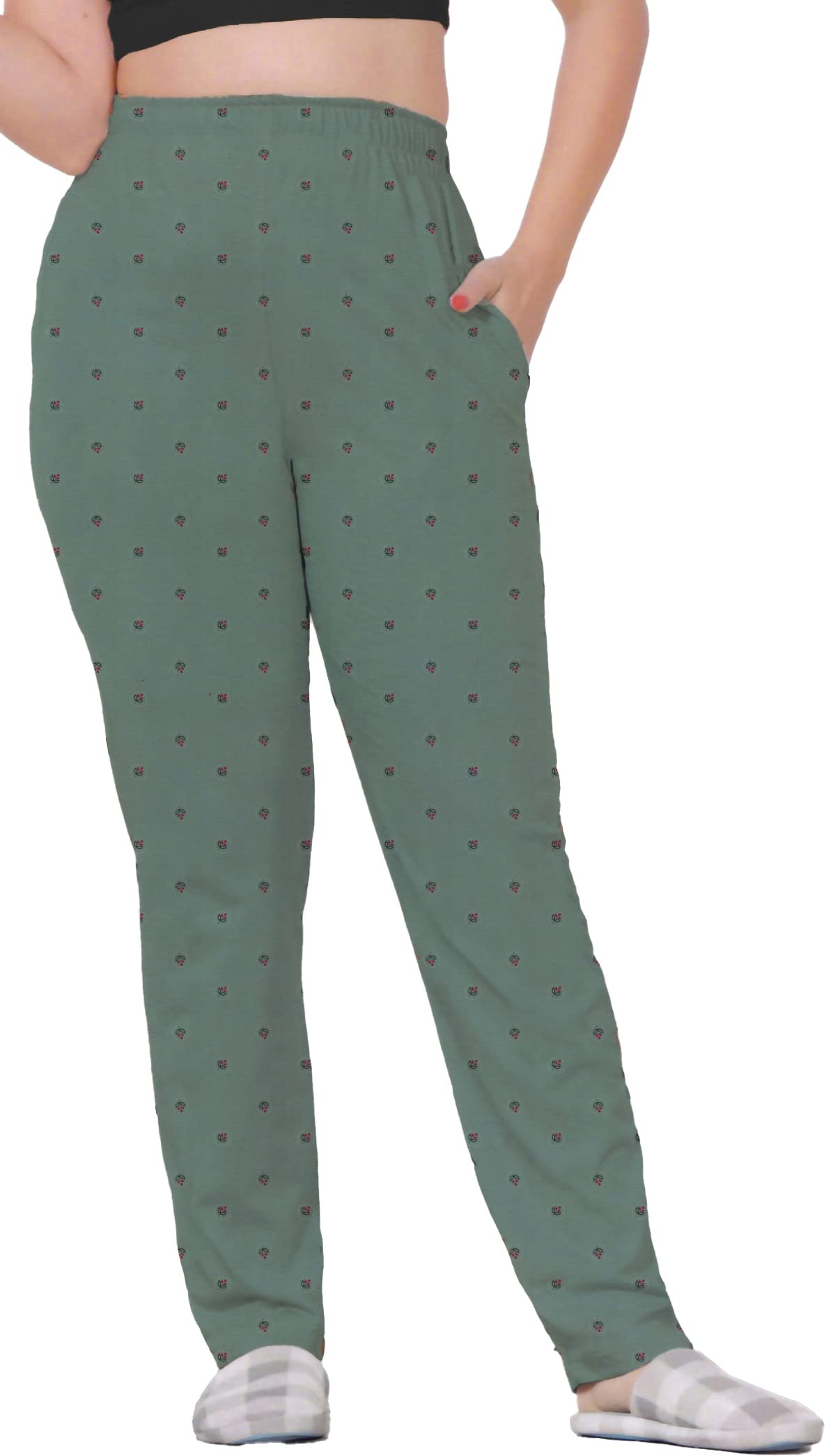 Pant Lower Cotton Printed Pajama/Lounge Wear –Soft Cotton Night Wear/Pajama for Women-image-11