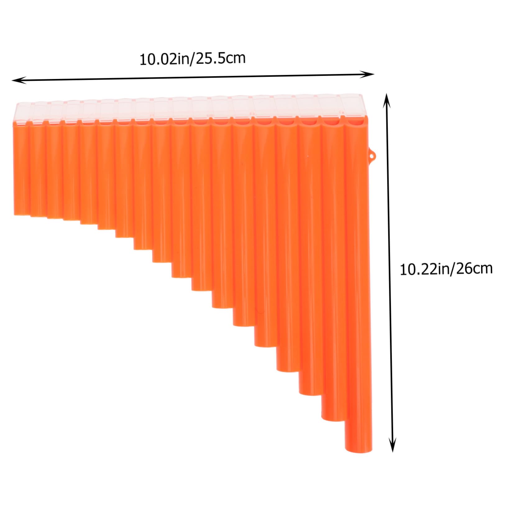 Kisangel Pan Flute 18-pan Flute Kit Boys and Girls Instrument Set Pipe Instrument for Boys and Girls