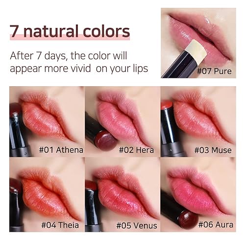 Miniatura 6 de NATURAL SHINE Lux Triple Lip CRE Bálsamo ATHENA (rojo naranja)  Hidratación y exfoliante  Tratamiento de labios durante la noche Cuidado de la