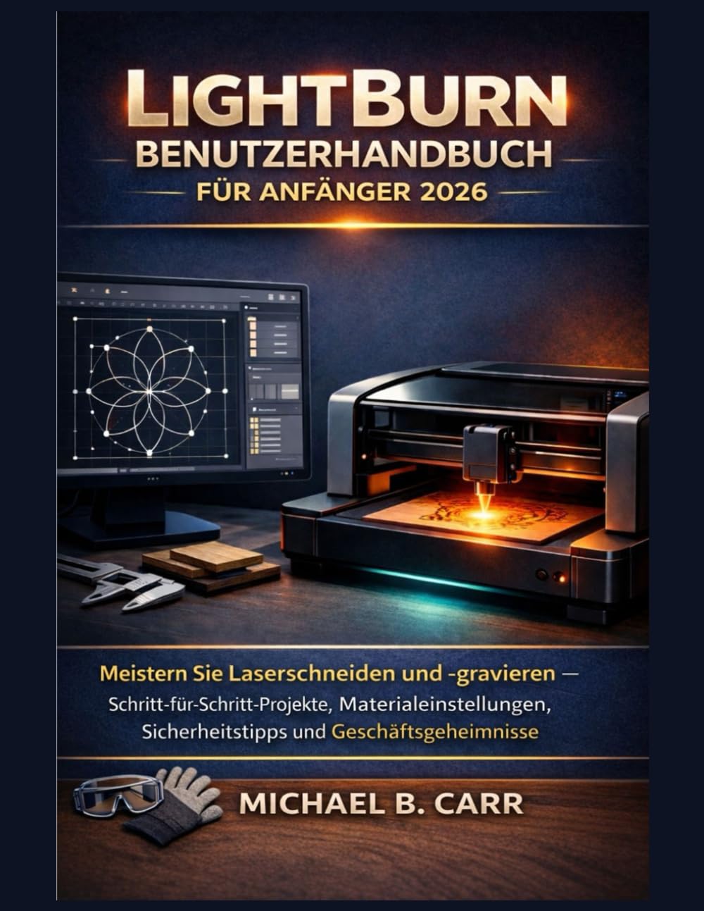 LightBurn Benutzerhandbuch für Anfänger 2026: Meistern Sie Laserschneiden und -gravieren – Schritt-für-Schritt-Projekte, Materialeinstellungen, Sicherheitstipps und Geschäftsgeheimnisse