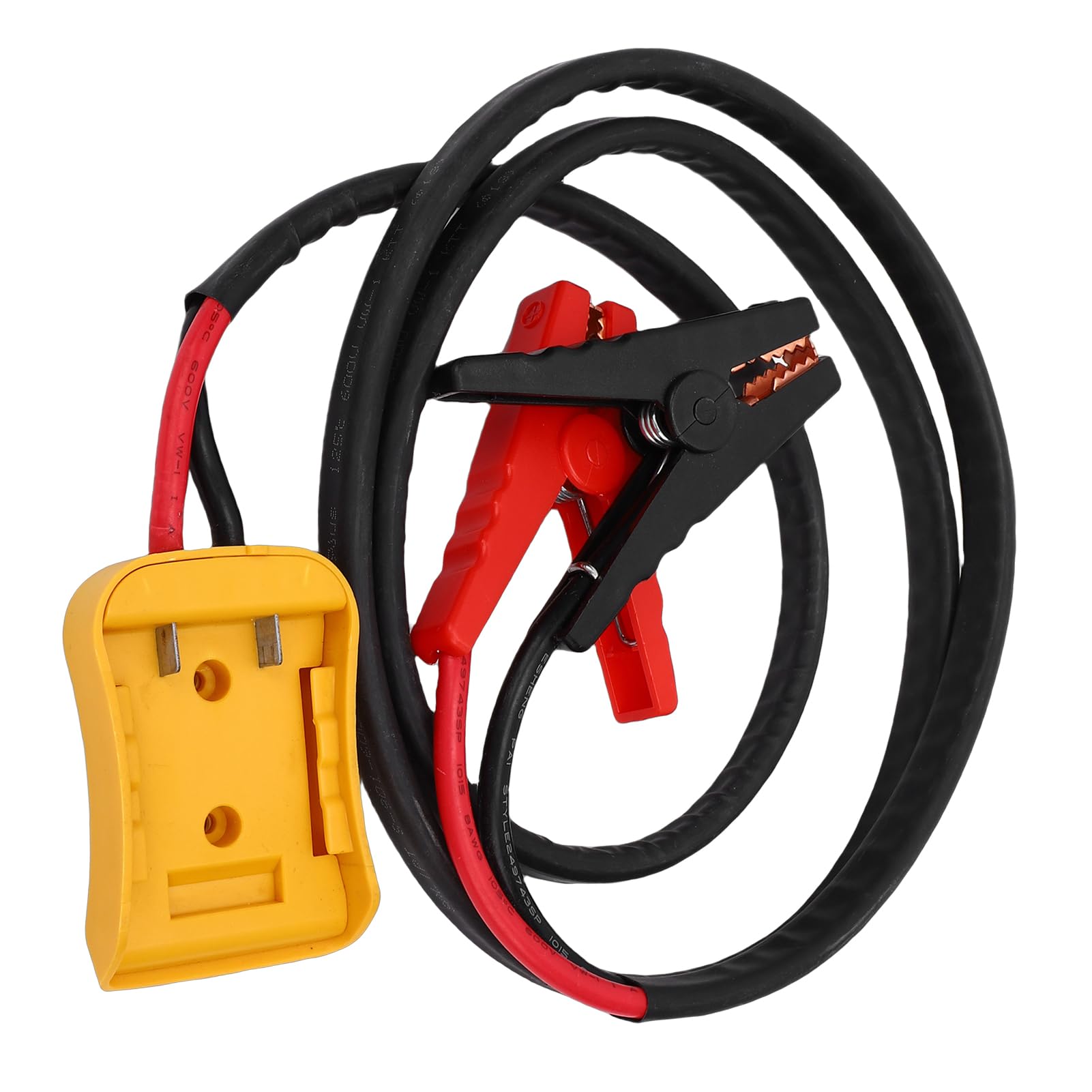 Akozon Cable de Arranque para Batería de Coche, Cable de Silicona 8AWG, de Arranque Automotriz a Prueba de Calor para SUV, Camiones Ligeros (5.9FT)