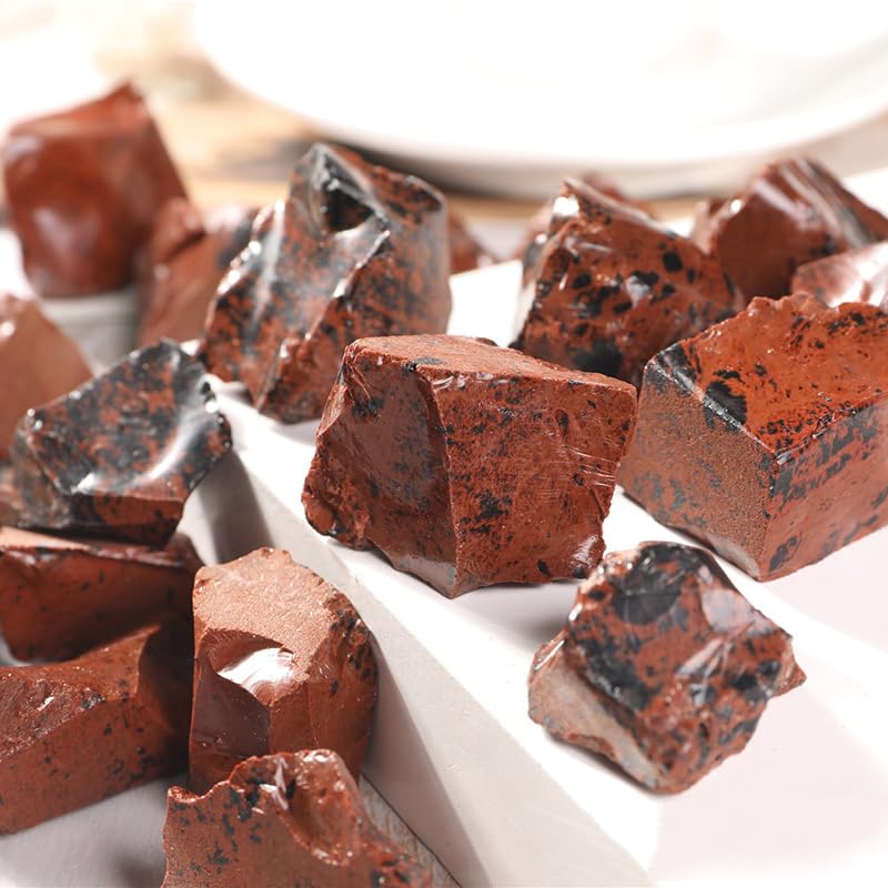 Jaspe rojo en bruto 100g para pulir y hacer manualidades 3