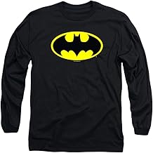 Popfunk Classic Batman Classic Logo Long Sleeve T Shirt & Stickers