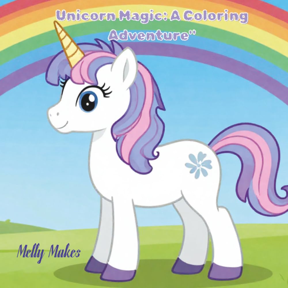 Unicorn Magic: A colouring Adventure