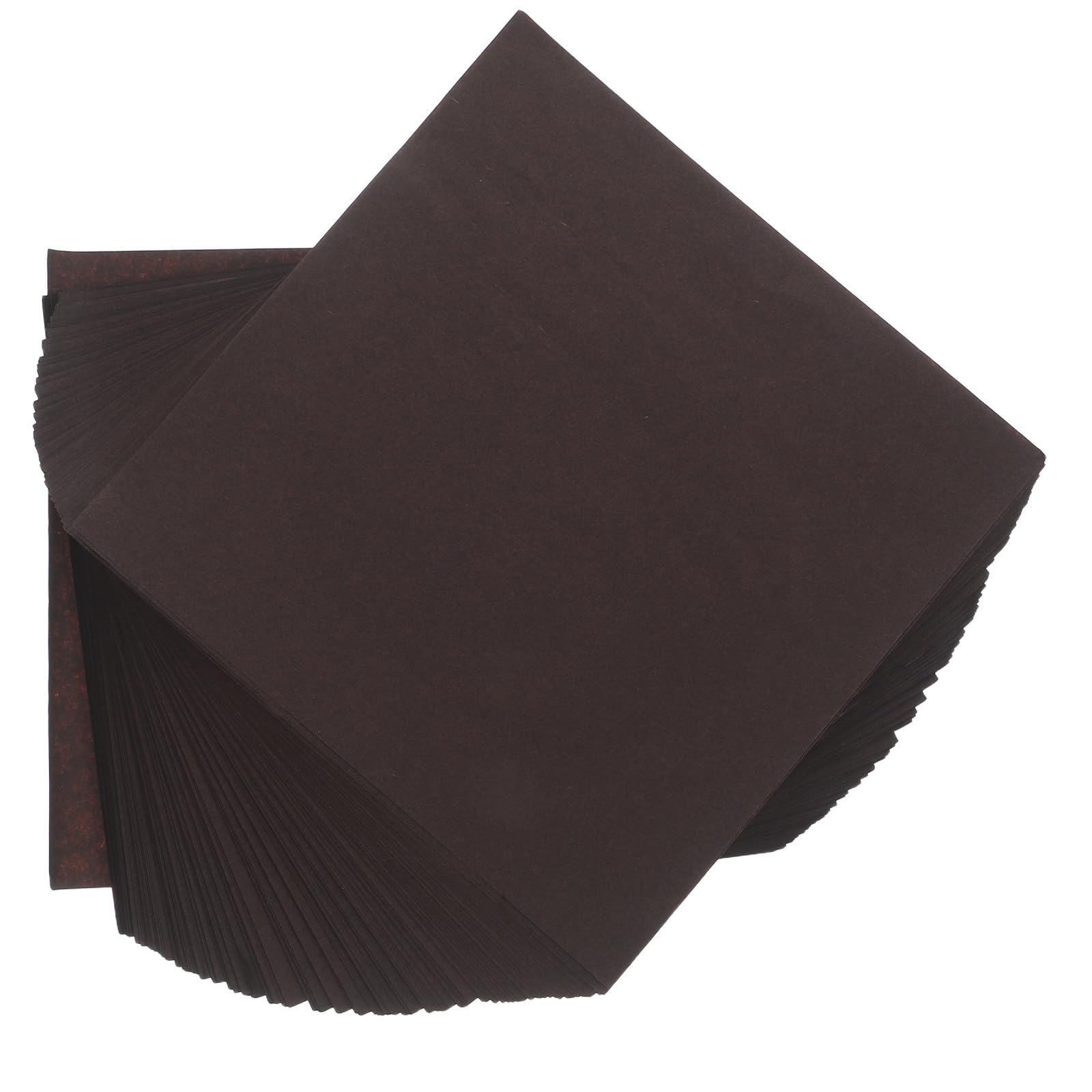BETOOKY Papel Pergamino para Hornear Café sin Blanquear, 500 Hojas Precortadas Liberación Mate Suave para Freidora de Aire y Parrilla Bbq