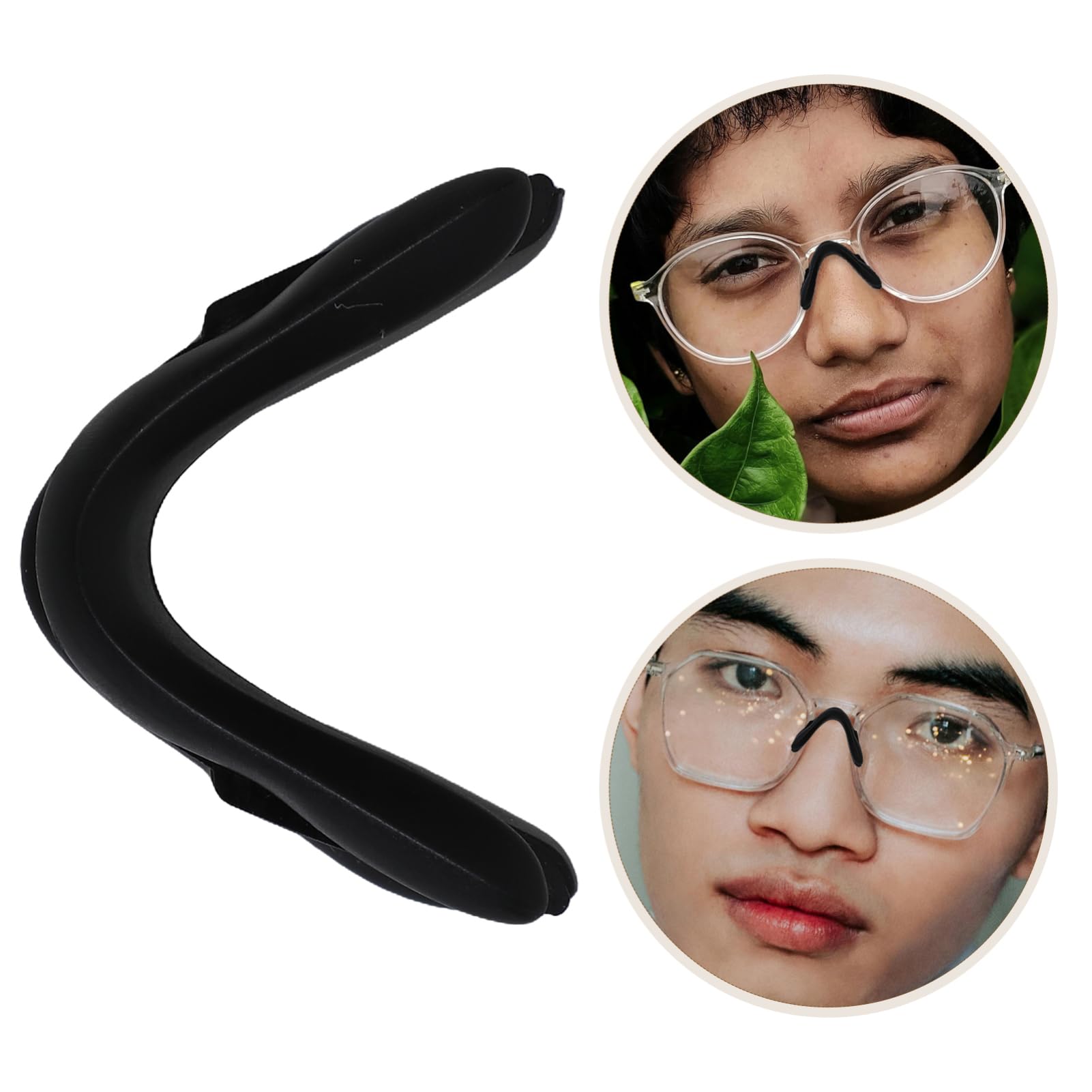 Healvian 4piezas Almohadillas Para Gafas Antideslizantes y Cómodas Para De Gafas Instalación
