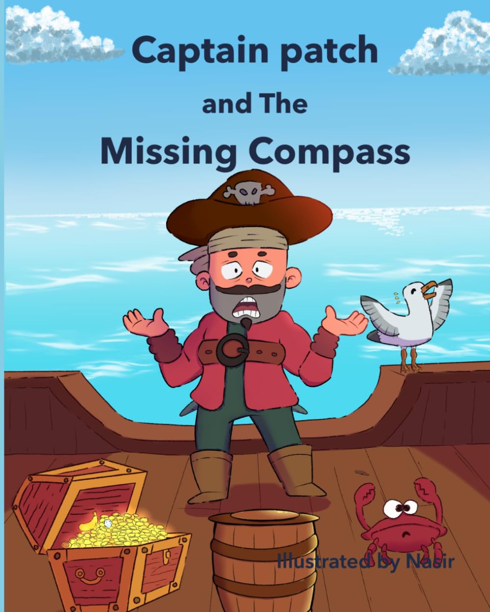 Captain Patch and the Missing Compass: A Funny Pirate Adventure for Kids (Captain Patch Adventures)