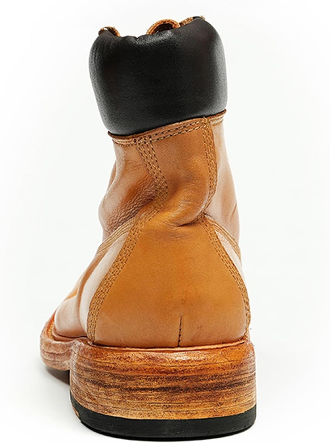 Santimon Men’s Handmade Oxfords Boots, Top-Grain Leather Dress Ankle Boots with Goodyear Welted & Rubber Sole for Business Casual Prom Wedding