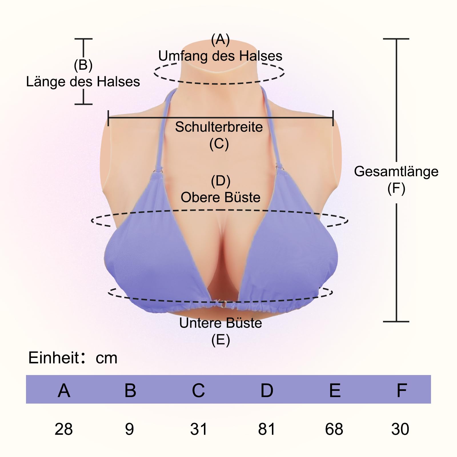Minaky Silikon Brüste & Crossdresser Silikon Höschen aus Weichem Silikon Realistische Anzug Body Shaper Enhancer für Transgender Kleidung Drag Queen, C Cup, Mit Katheter
