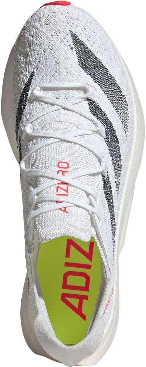 adidas Mens Adizero Prime 2.0 Strung Running Sneakers Shoes - White