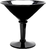 Vista 1 de G.E.T. SW-1419-BK Vaso para Cóctel Martini Jumbo a Prueba de Roto, 48 Onzas, Negro
