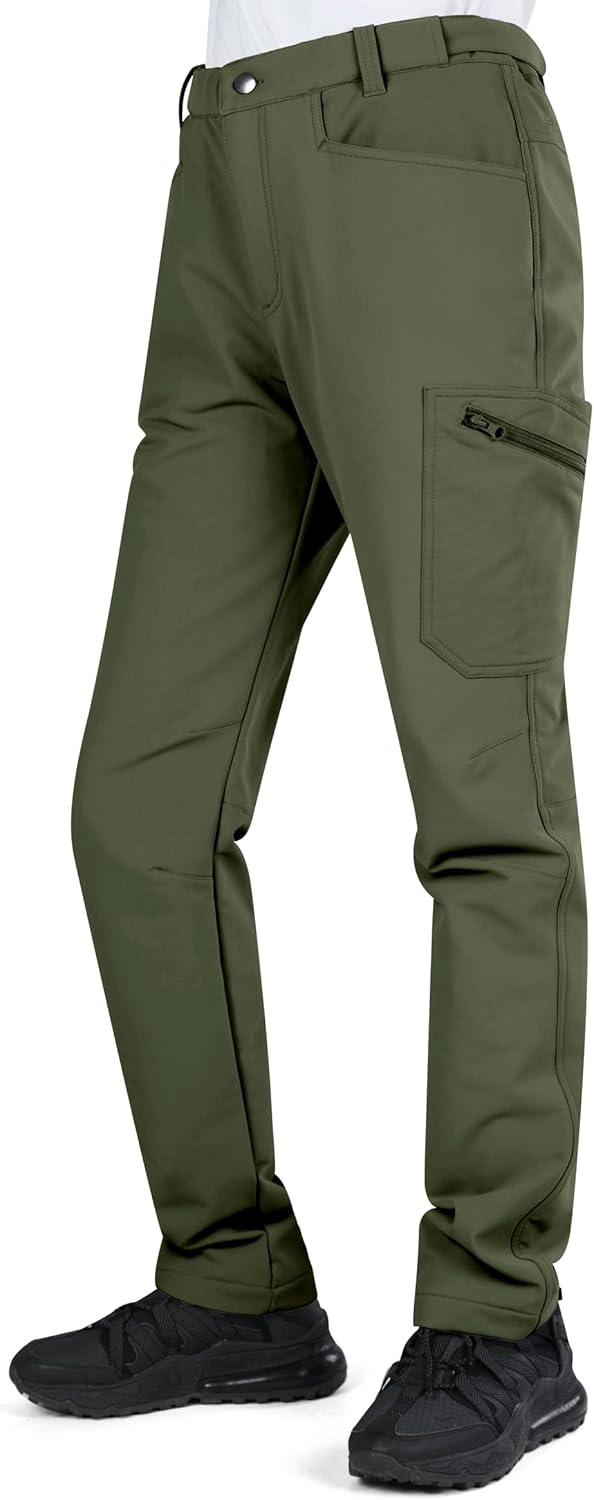 KUTOOK Softshell wandelbroek dames waterdichte outdoor broek thermische