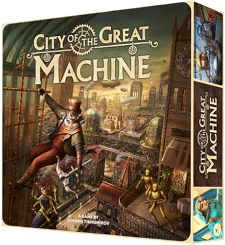 Miniatura 7 de City of The Great Machine. Expansión del juego de mesa de héroes de pie |1-4 jugadores | Edades 14 en adelante | Steampunk | Uno contra muchos |