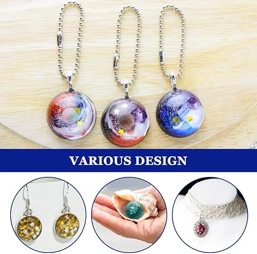 Miniatura 4 de Cabochon - Molde de resina para joyería de gemas de corazón, forma cuadrada, forma cuadrada, molde de silicona para hacer joyas y llaveros