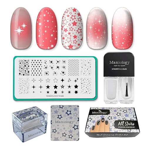 All Stars Nail Stamping Starter Kit | Start-Themed Nail Art