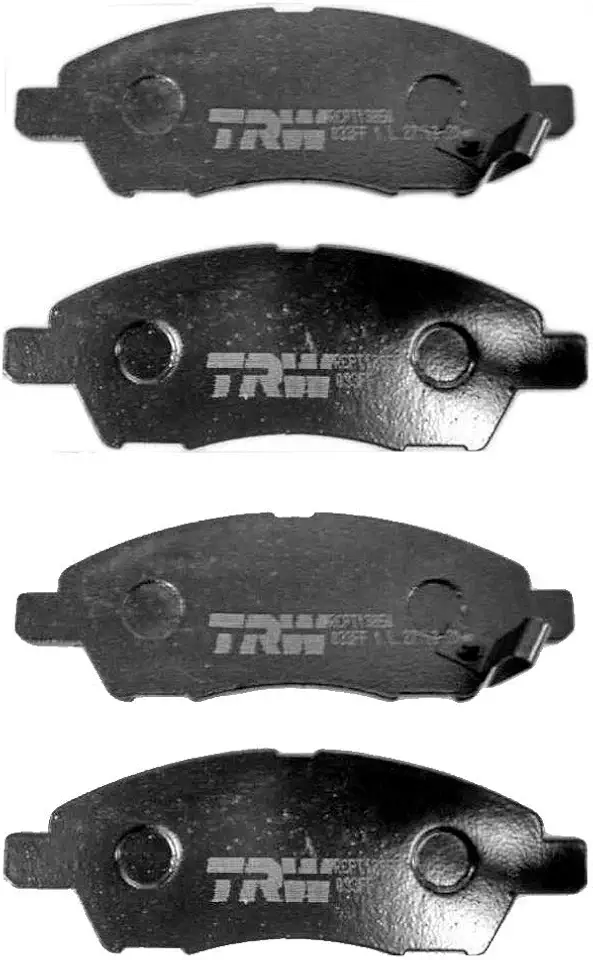 Pastilha Freio Dianteira com Alarme RCPT1385-0, Preto, Varga