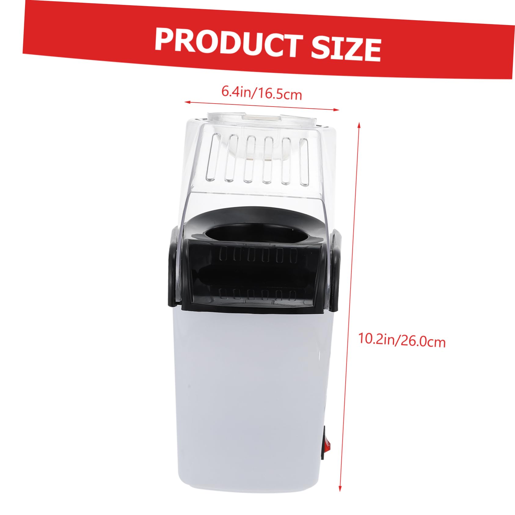 ULTECHNOVO Home Popcorn Machine Mini Popcorn Maker Machine Easy to Use for Domestic Use