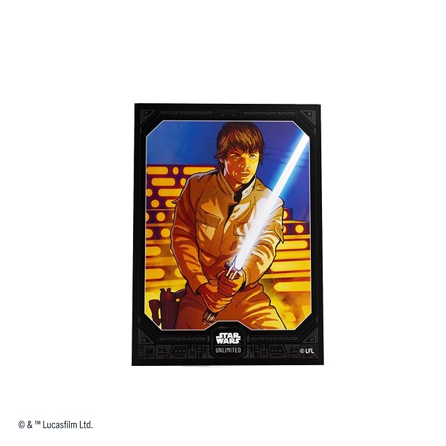 Foto 3 de 4 de Gamegenic Star Wars Unlimited Art Sleeves Luke Skywalker