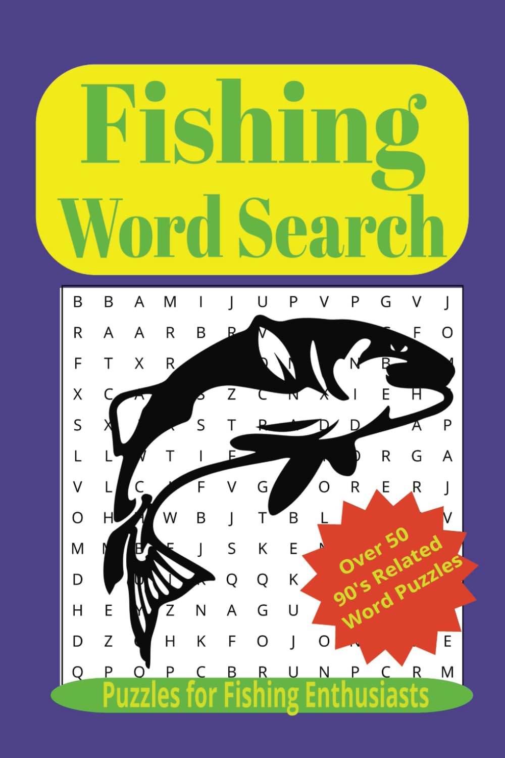 Fish Word Search: Angler Word Find Puzzles