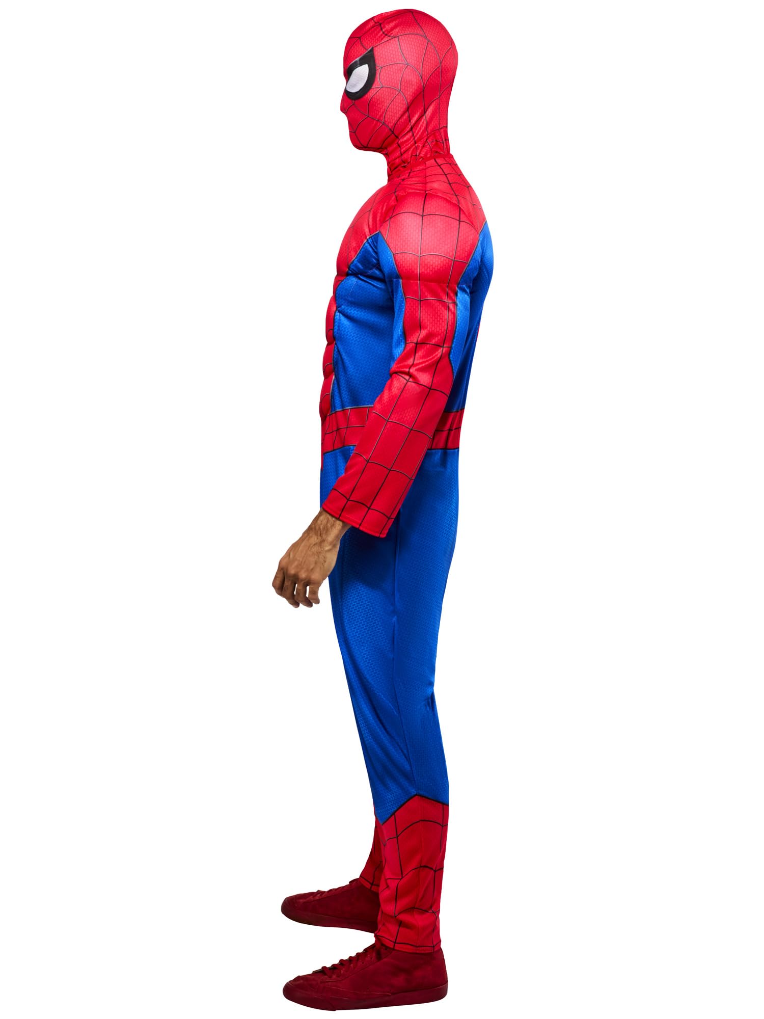 Rubies Disfraz oficial de Spider-Man Delux para adultos, para hombre