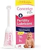 CONCEIVE PLUS Fertility Lubricant Pre Filled Applicators, Fertility & Sperm Friendly Lube for Couples TTC - Water Based Vaginal Moisturizer Safe for Pregnancy | 3 x 4g for Conception Support
