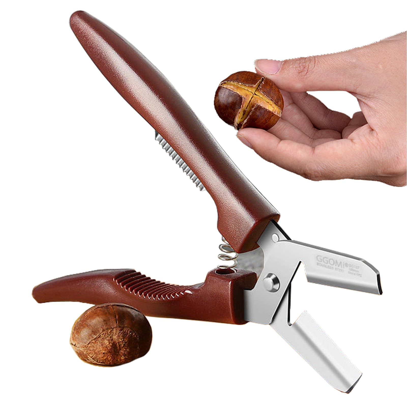 Amazon | GGOMI一字切栗剥き器 カッター 栗 皮剥き 殻剥き