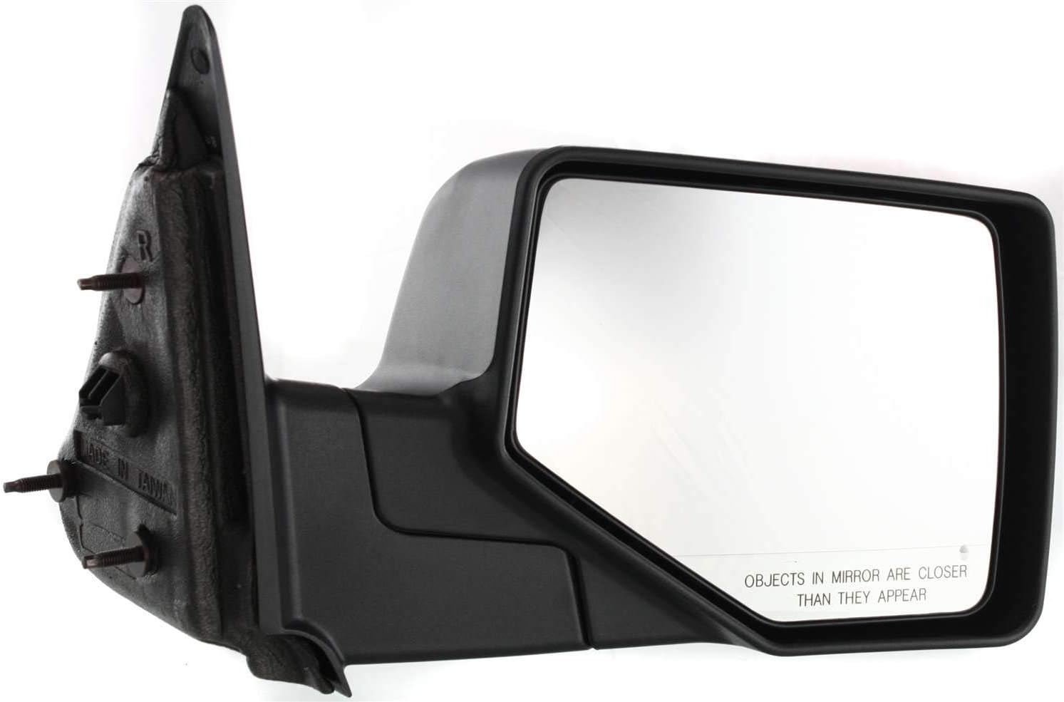 Kool Vue Driver Side Mirror & Passenger Side Manual Adjust Mirrors For Ford Ranger 2006-2011, Textured