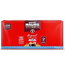 Caffè Mauro miscela Original – Caffè macinato per Moka – Intensità 10, 10-4 confezioni da 250g